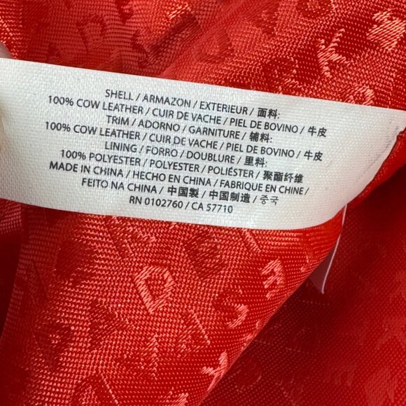 Kate Spade “POP, FIZZ,CLINK!” Zipper Pouch Cow Leather - Picture 9 of 11